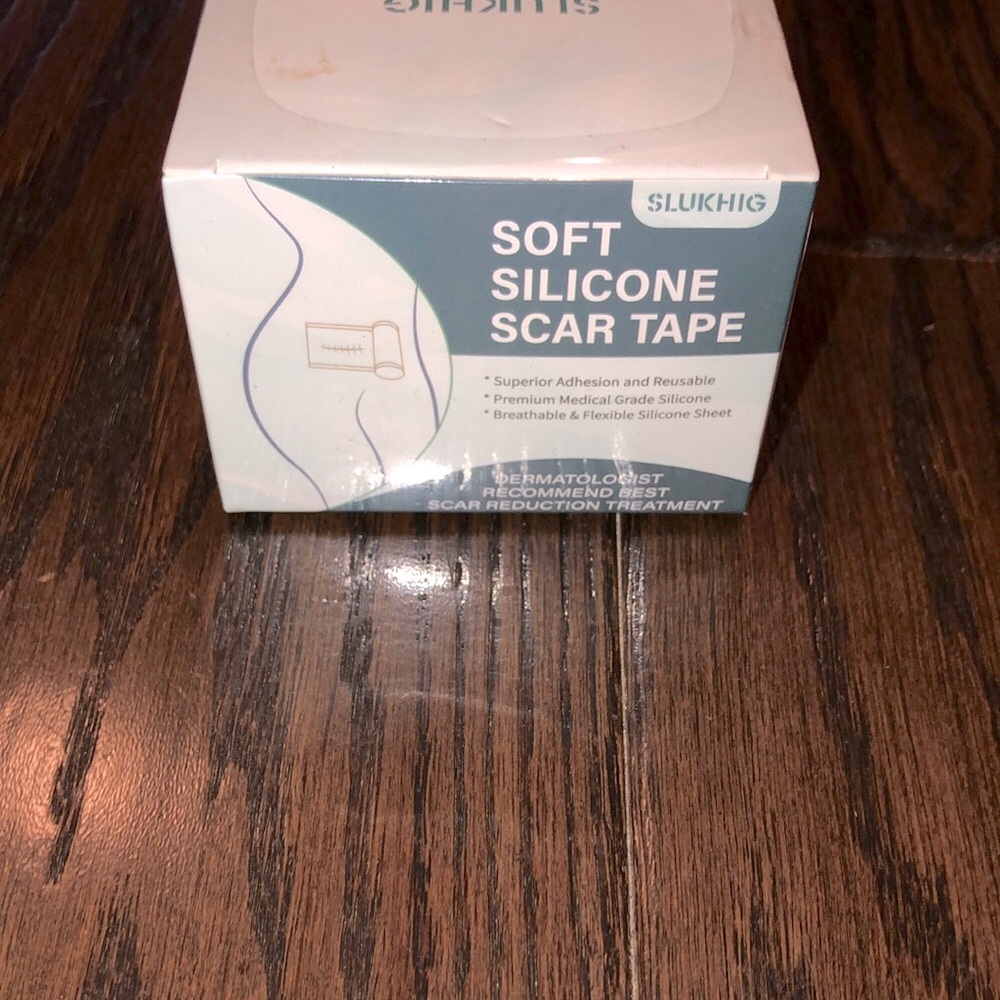Soft silicone scar tape